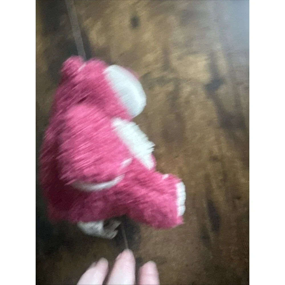 Authentic Disney Park Toy Story LOTSO Huggin Bear Pink Plush Stuffed Animal 7”